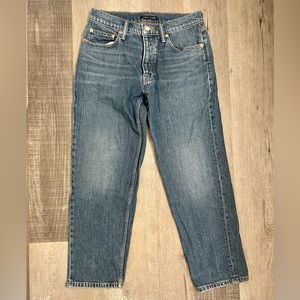 Lucky Brand Relaxed Taper Cropped Jeans